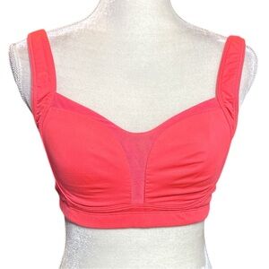 Lululemon Athletica Coral Pink Sports Bra 34D NO PADS